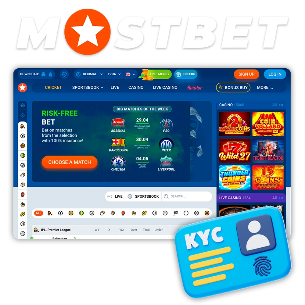 Mostbet is legal and protects the data of its users.