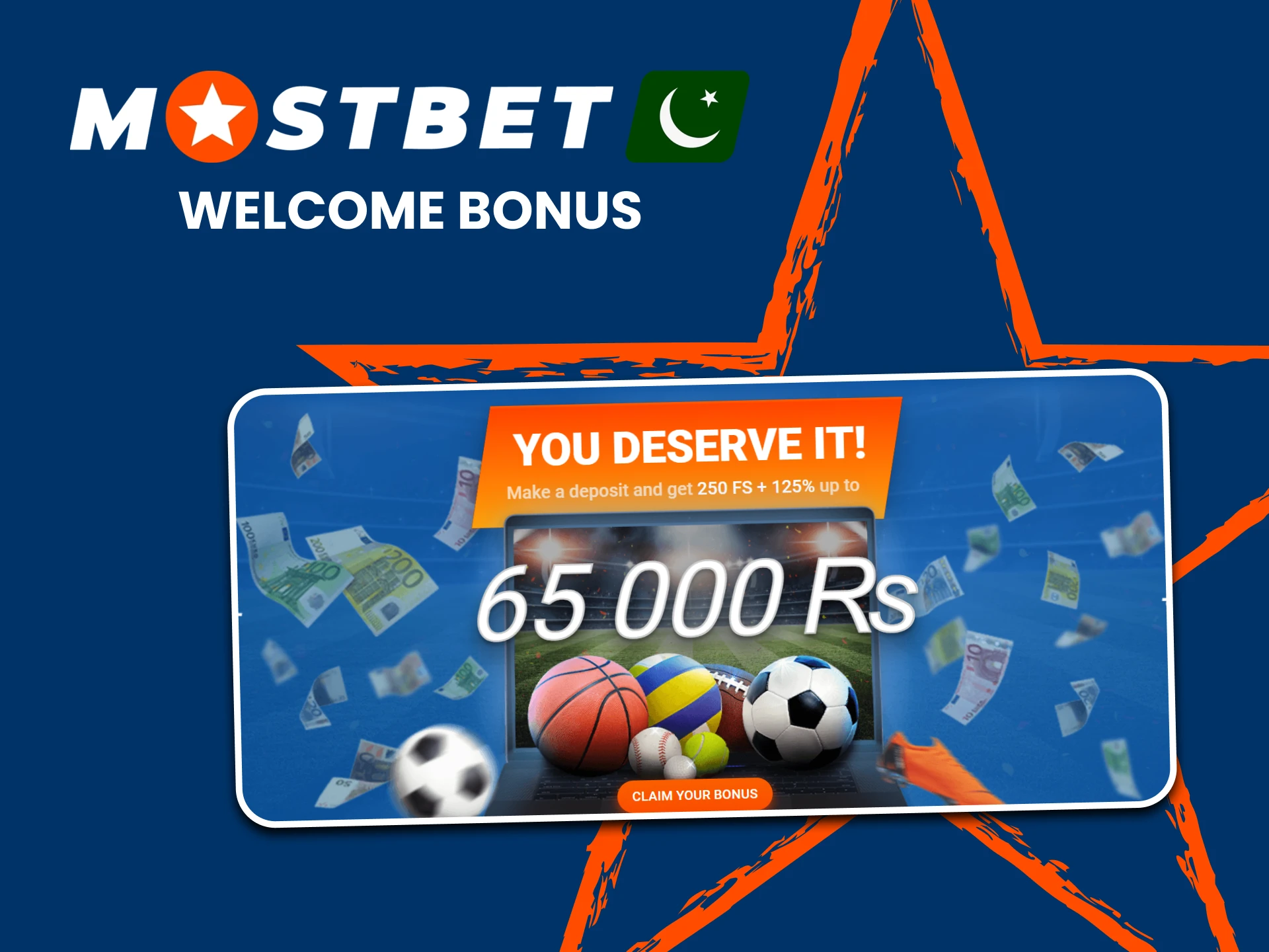 Mostbet gives a bonus to players in Aviator.