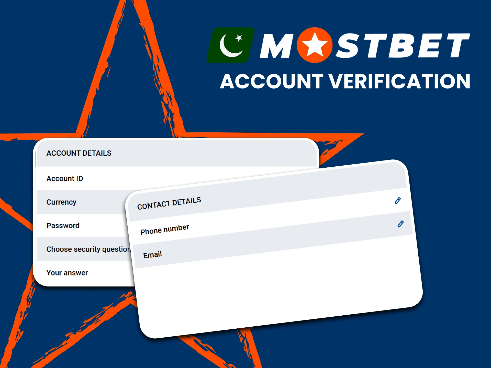 Be sure to pass verification on the Mostbet website.