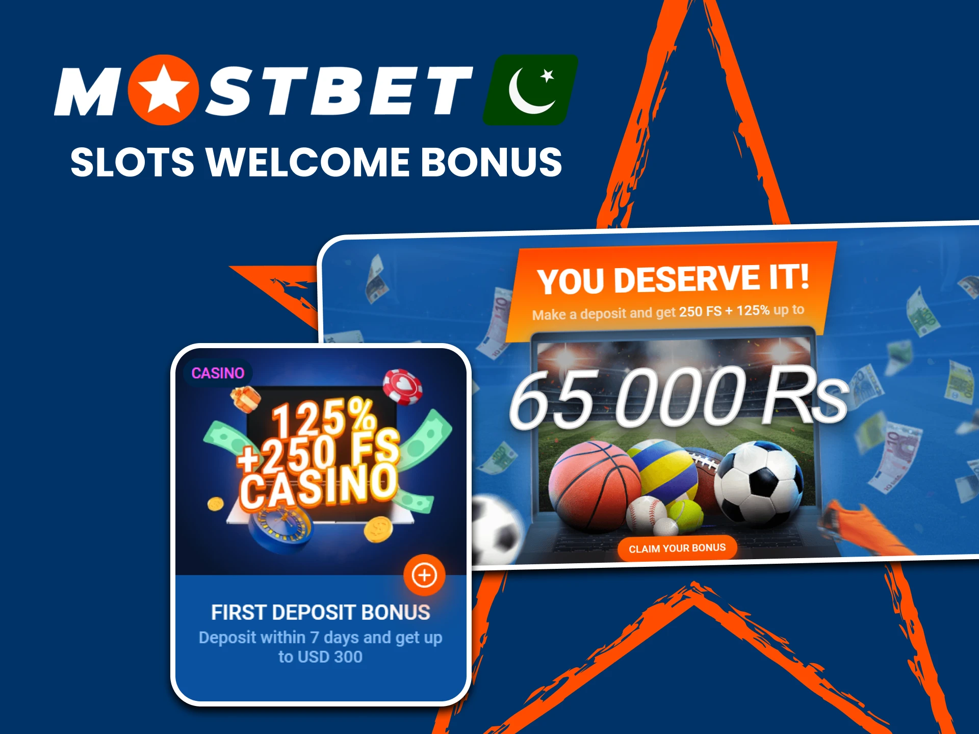 Mostbet gives bonuses to slot players.