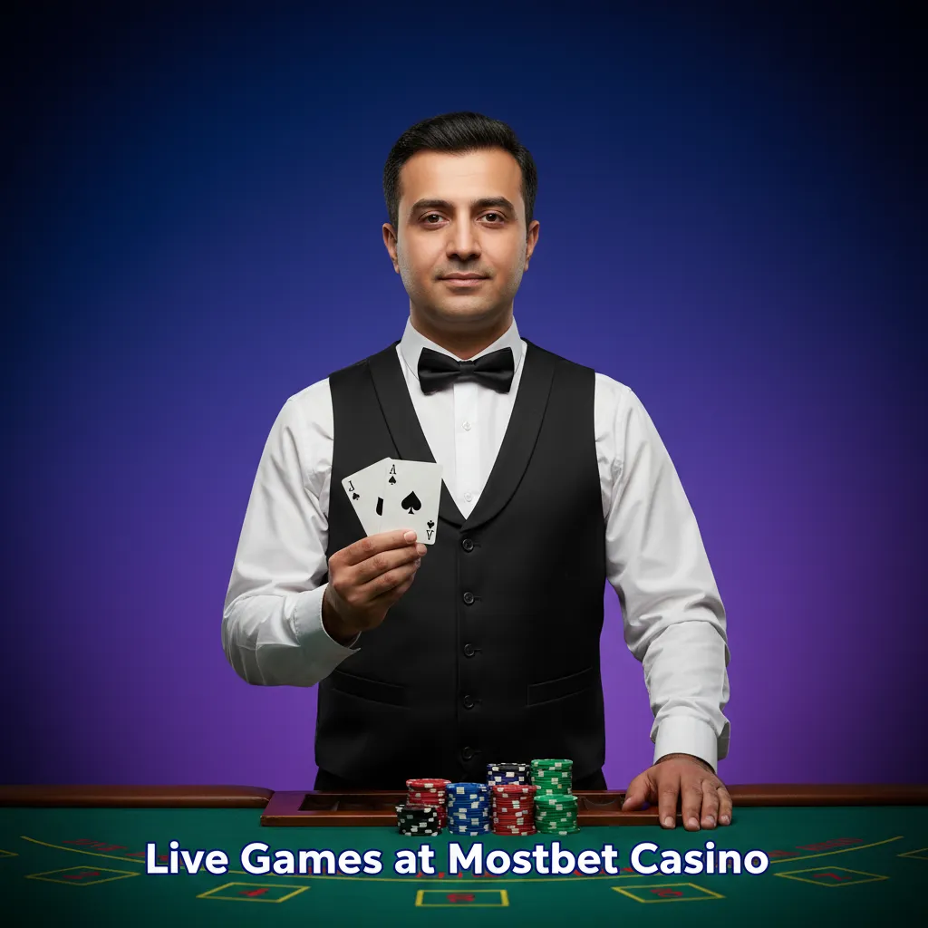Mostbet live casino lobby with dealers and game tiles from Evolution, Pragmatic Play, Ezugi; roulette, blackjack, baccarat.