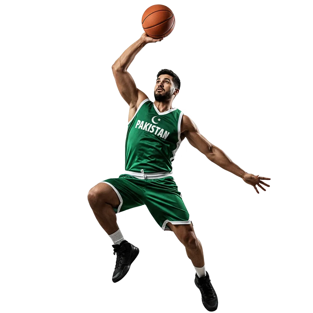 Promo banner for Mostbet basketball betting in Pakistan with live NBA/EuroLeague odds, PKR deposits, cash out, bonus