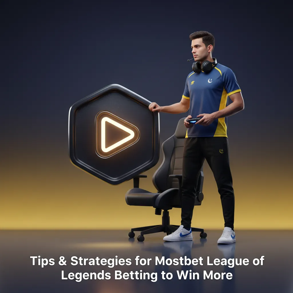 Mostbet LoL betting tips infographic: bankroll 1–3%, research form, roster news, patch meta, side pick, live betting, odds.