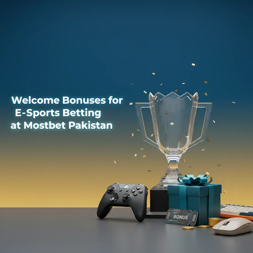 Mostbet Pakistan esports welcome bonus: 125% up to 65,000 PKR + 250 free spins, steps to register, verify, deposit, bet.
