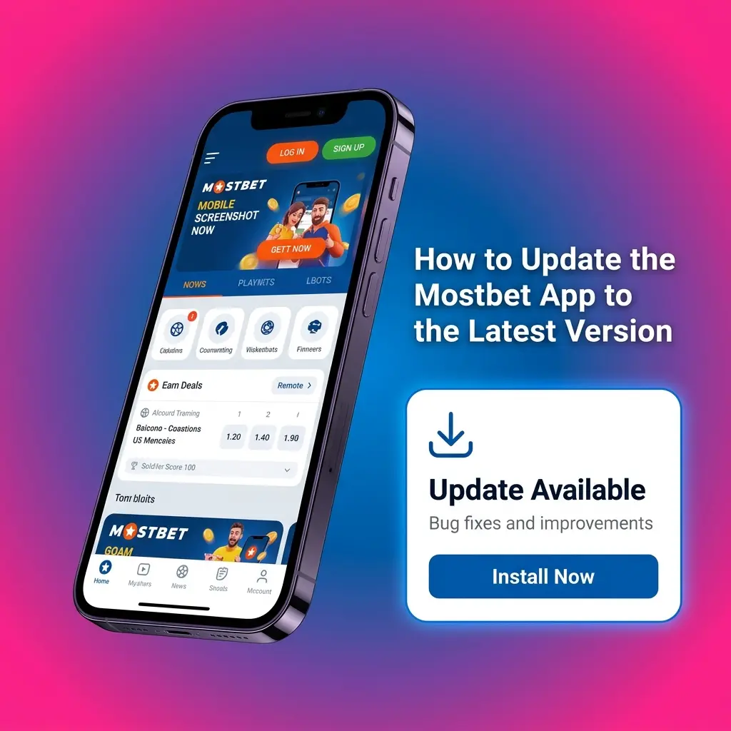Mostbet iOS app updating automatically on server side with account balance and settings intact