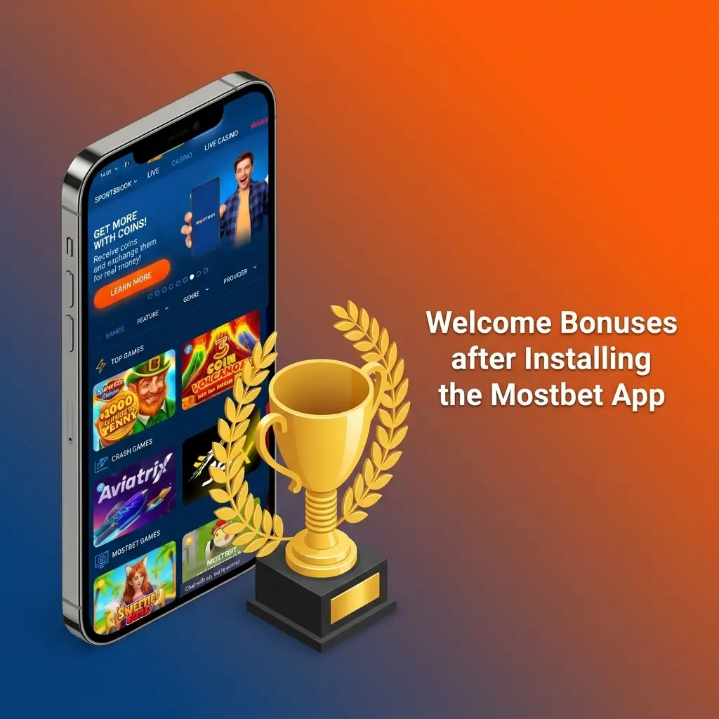 Mostbet app welcome bonus 125% up to 65,000 PKR plus 250 free spins for casino and sports betting in Pakistan